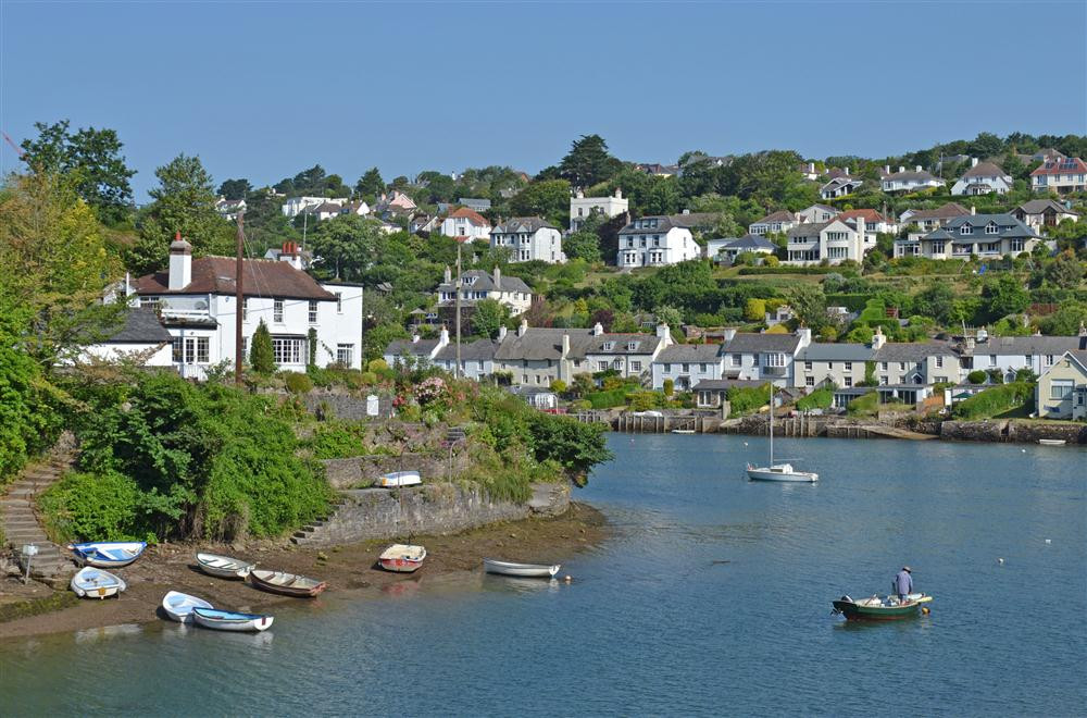 Noss Mayo scenery.