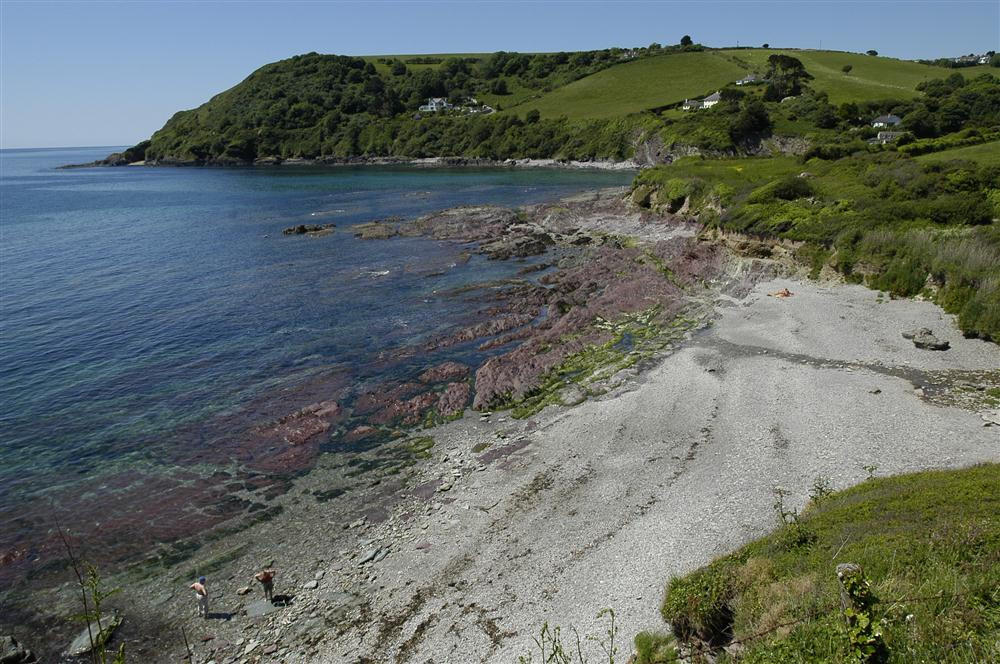 Talland Bay, a pleasant walk over the hill from Polperro