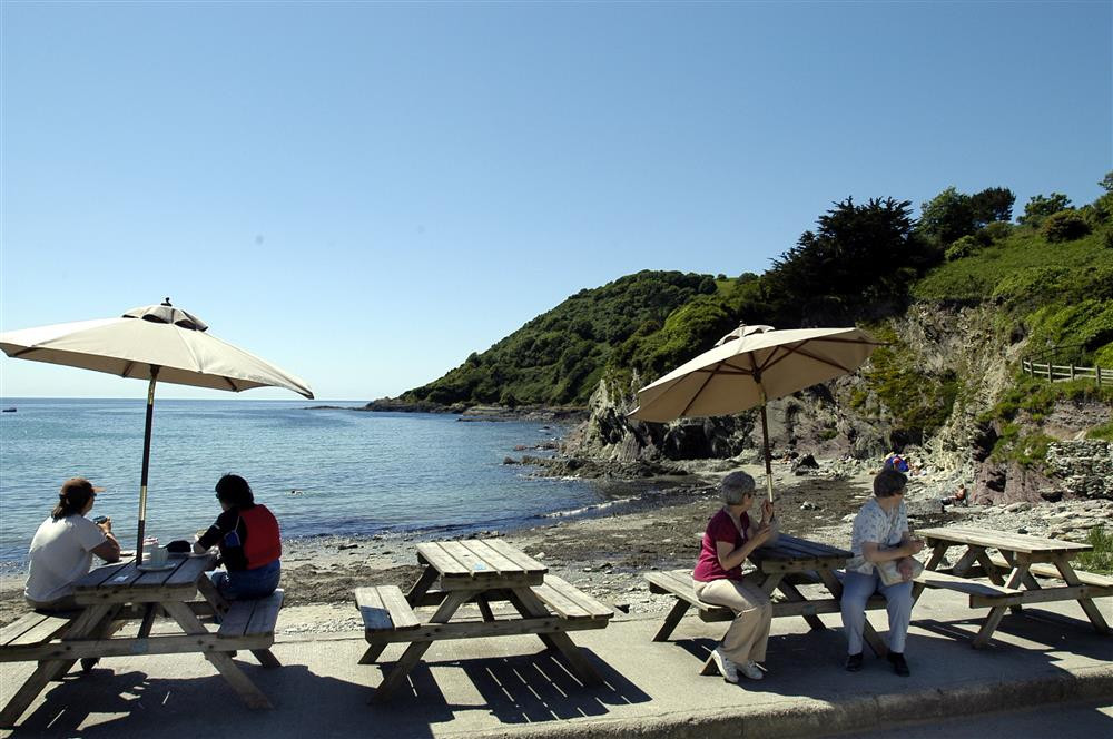The Talland beach cafe
