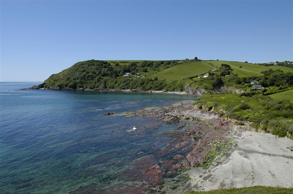 The Talland Bay coastline