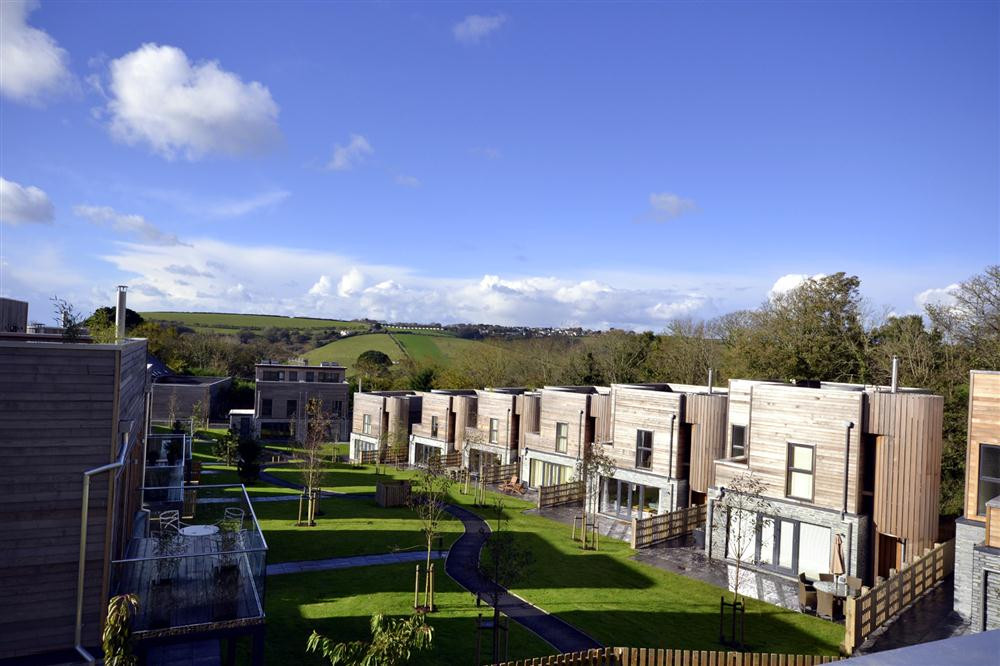 The view from the balcony