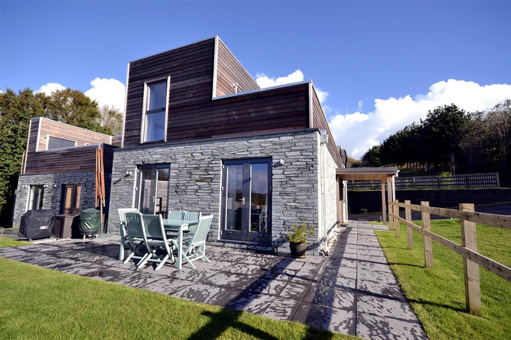 The exterior of Number 19 showing the patio