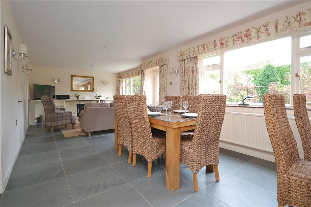 Open plan living area