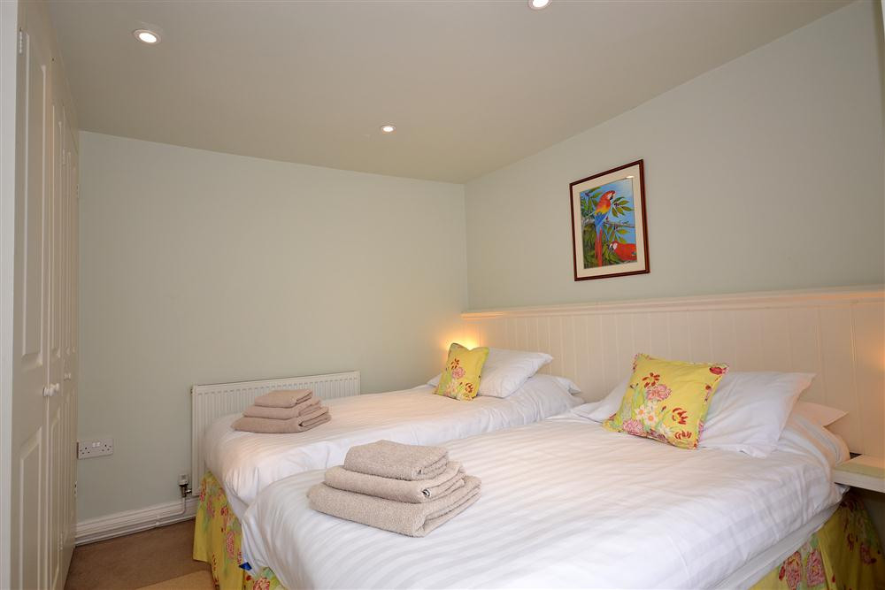 The twin bedroom