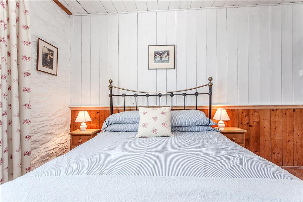 The double bed. 