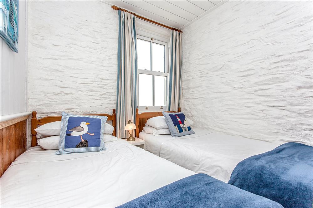 The twin bedroom.