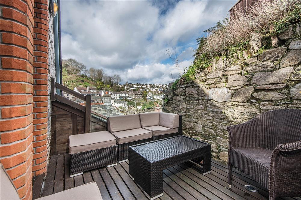 The verandah with seating.