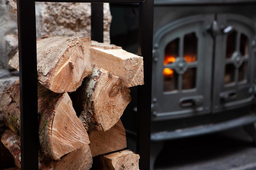Woodburner in the lounge 