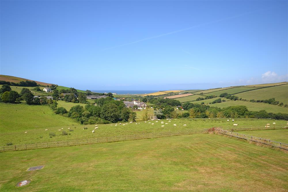 The view from the property