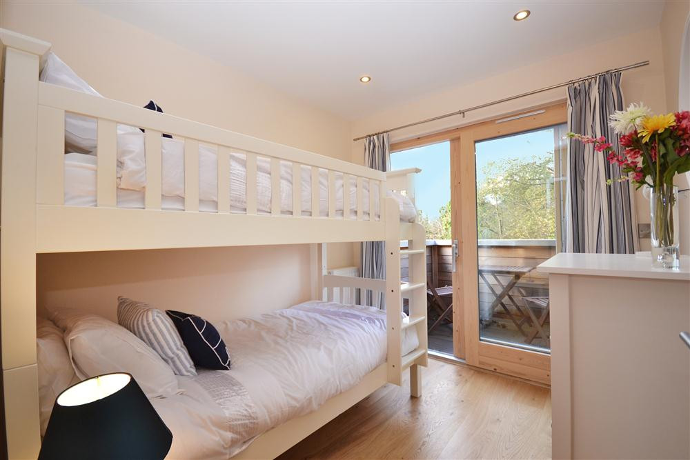 The bunk bedroom