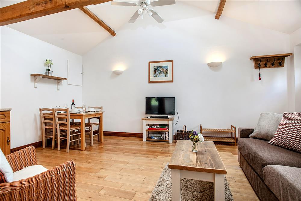  The open plan light and airy living area