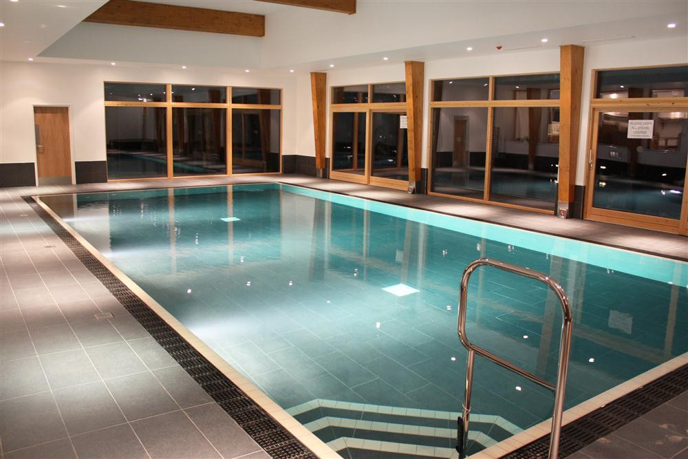 The indoor swimming pool