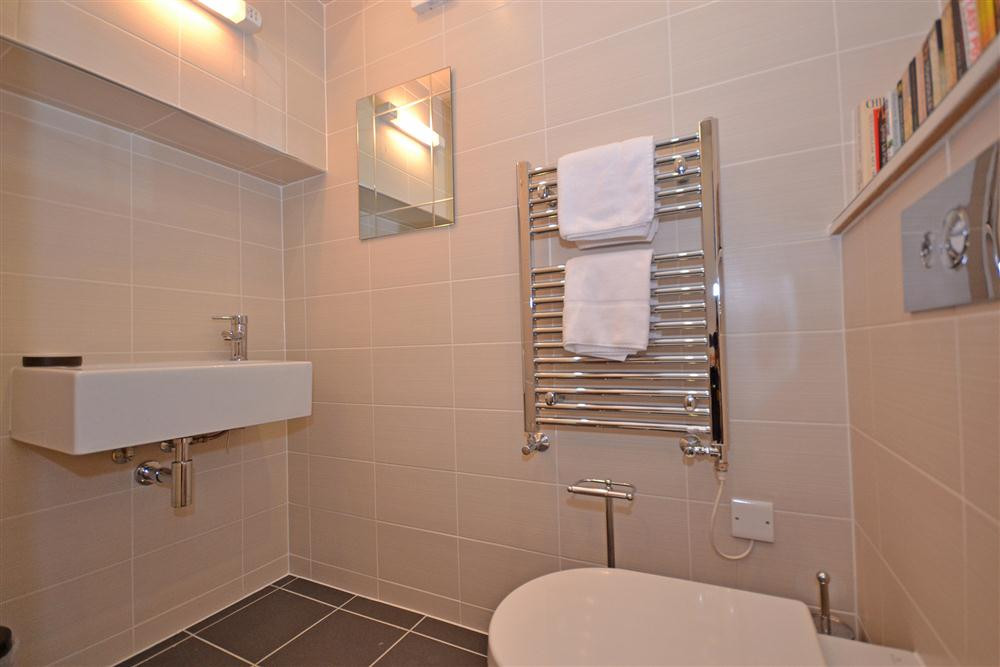 The downstairs WC