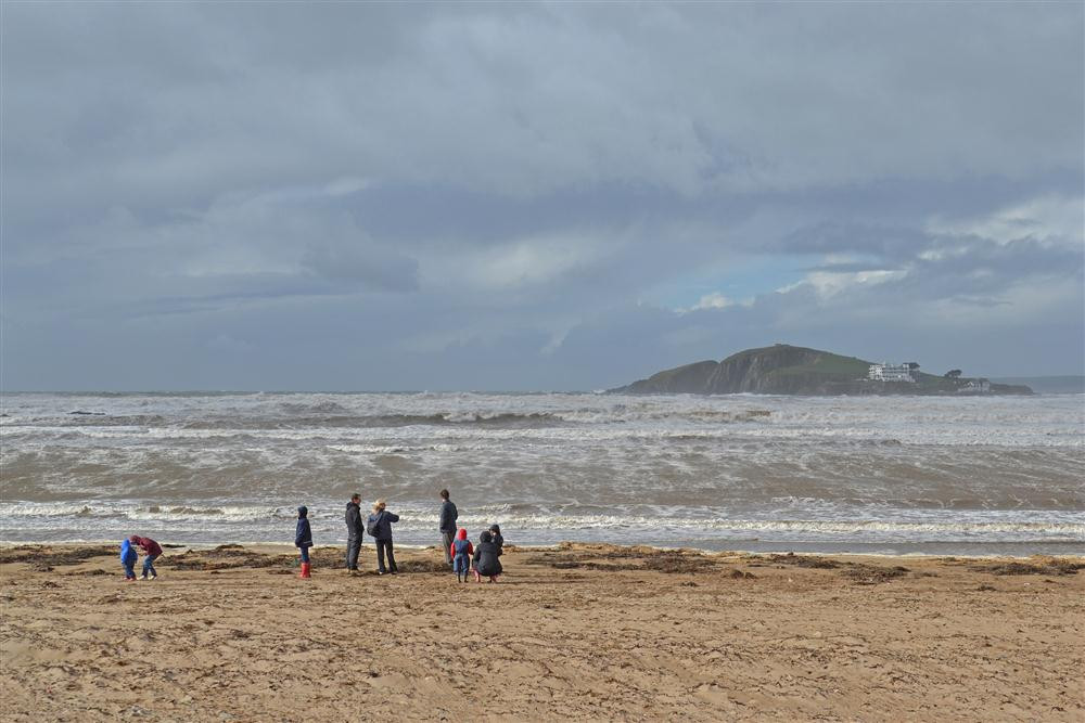 Bantham beach is breath-taking any time of the year