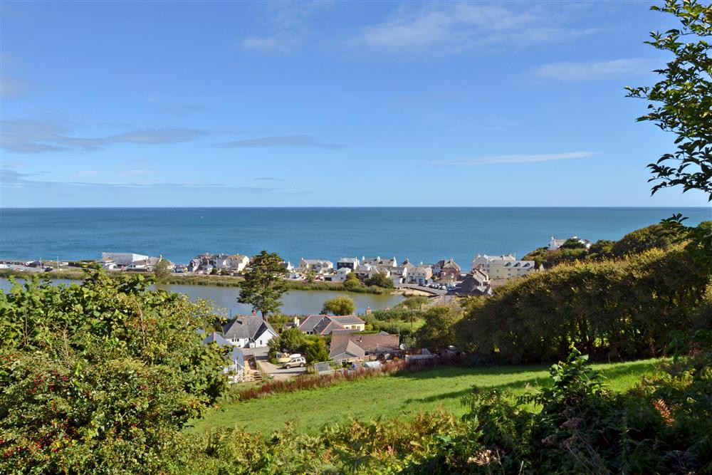 A view of Torcross and Slapton Ley.