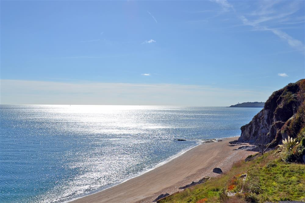 The coastline around Torcross looking towards Start Point..