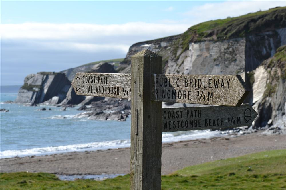 The nearby South West Coast Path