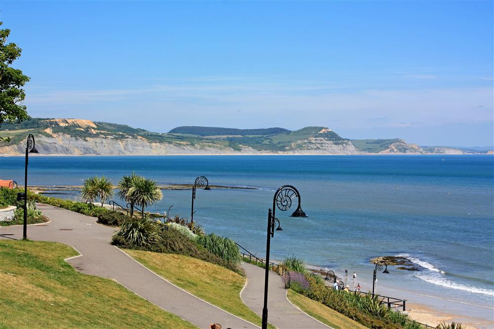 Views from Lyme Regis to Golden Cap