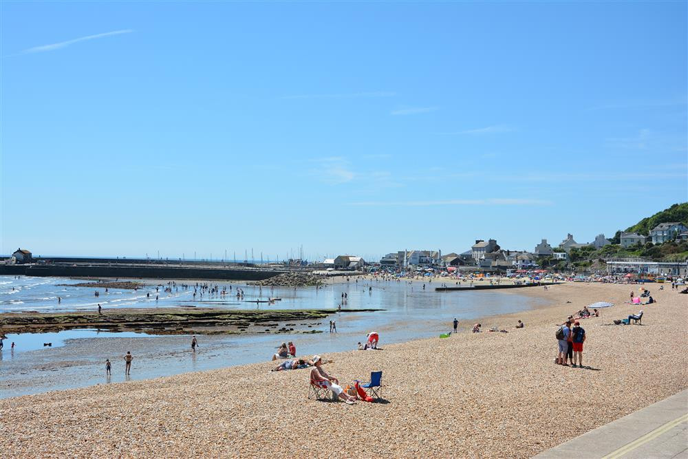 The beach at Lyme Regis
