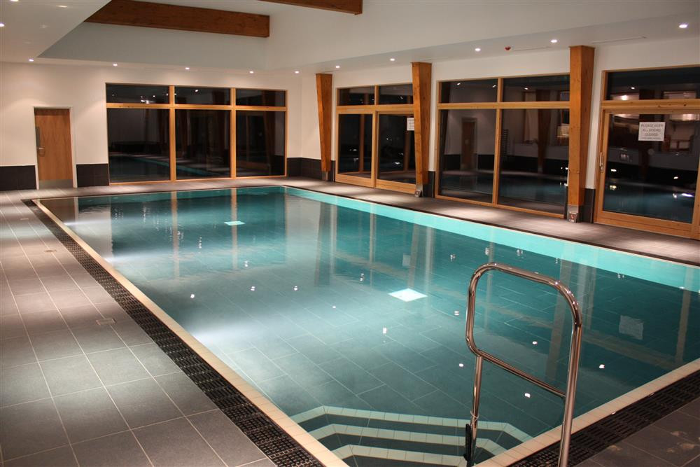 The indoor swimming pool