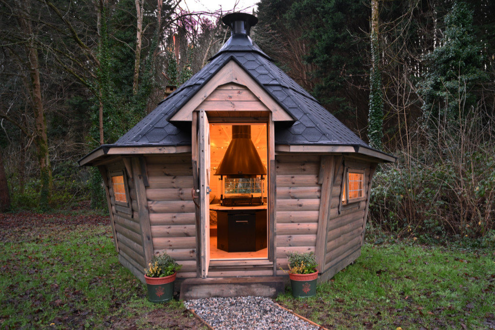 The beautifully cosy Barbecue Lodge 