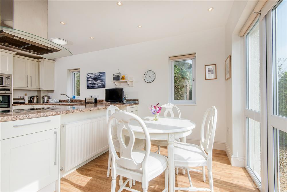 The breakfast area. 