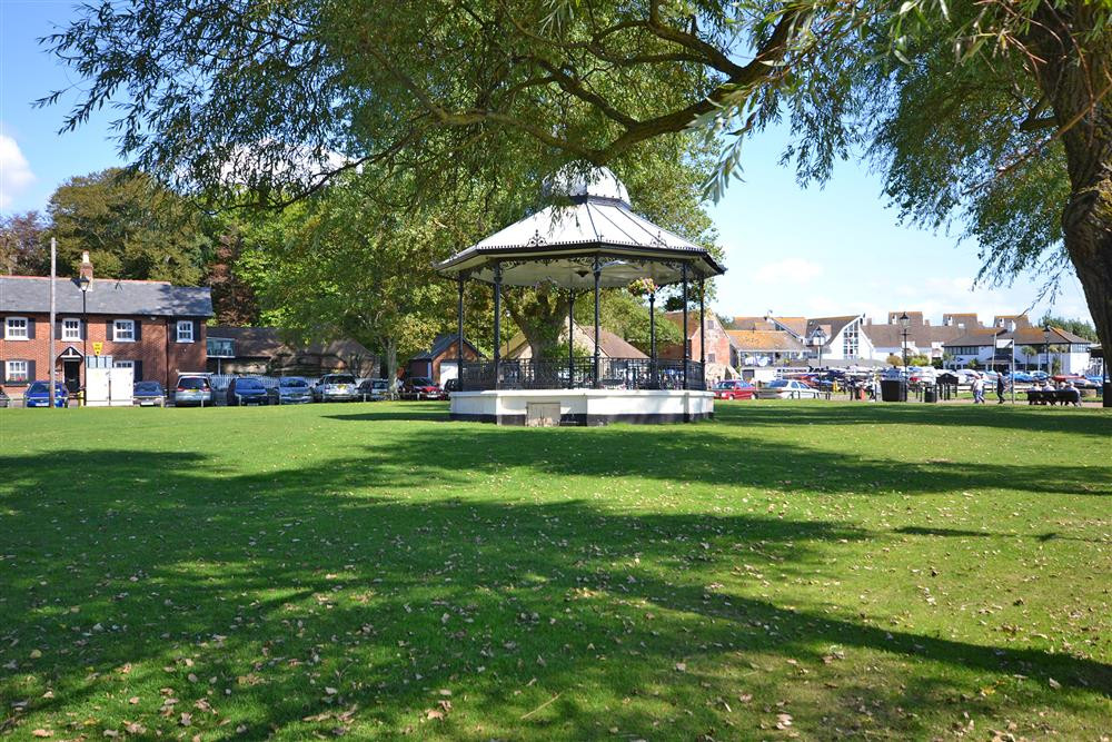 The band stand located on Christchurch Quay