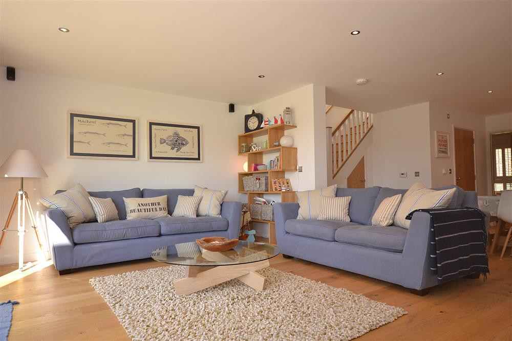 The beautiful living room