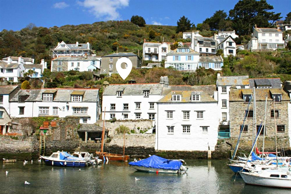 In the heart of Polperro - see pin.