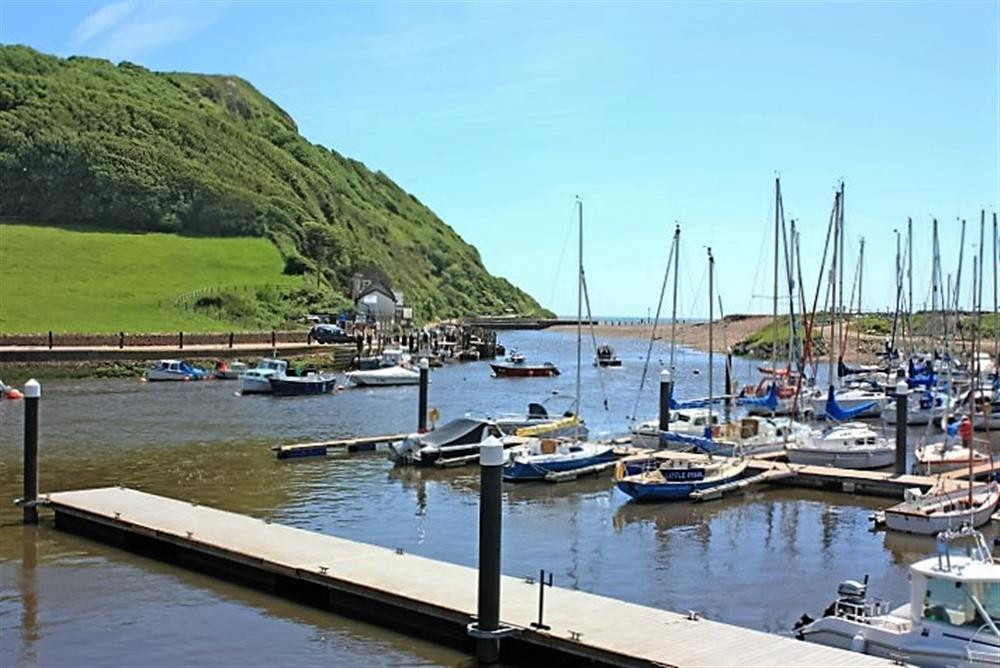 Axmouth harbour is nearby