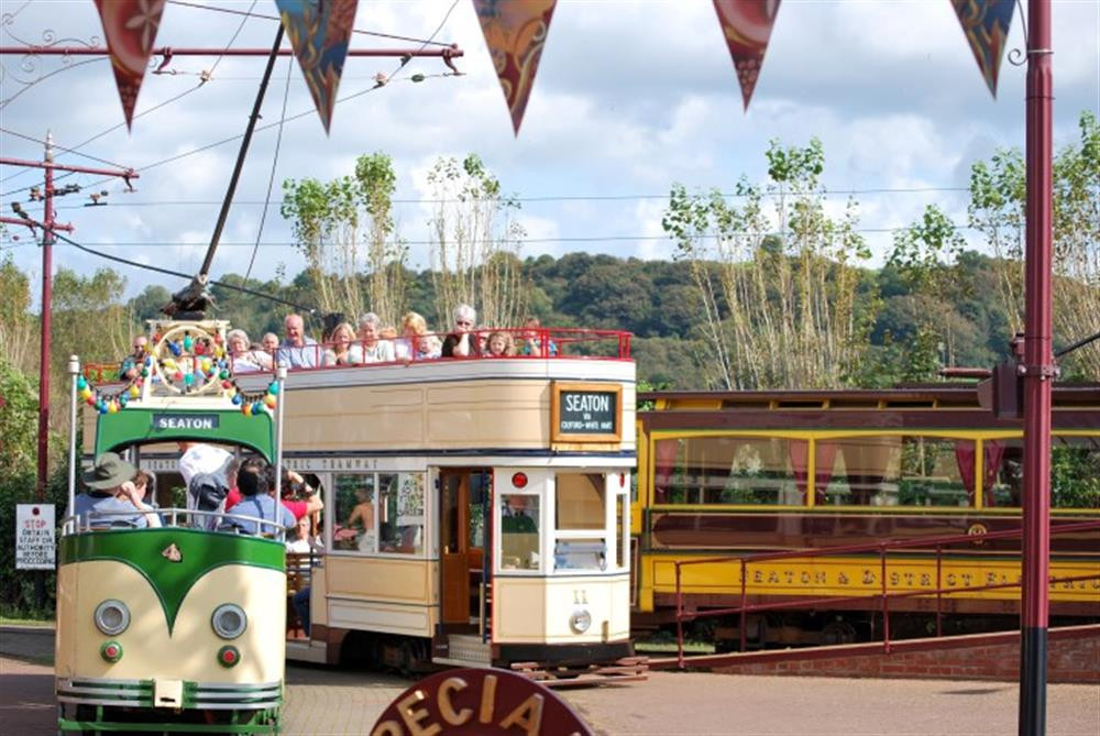 Hop on the Seaton tram which runs from Seaton through Colyford