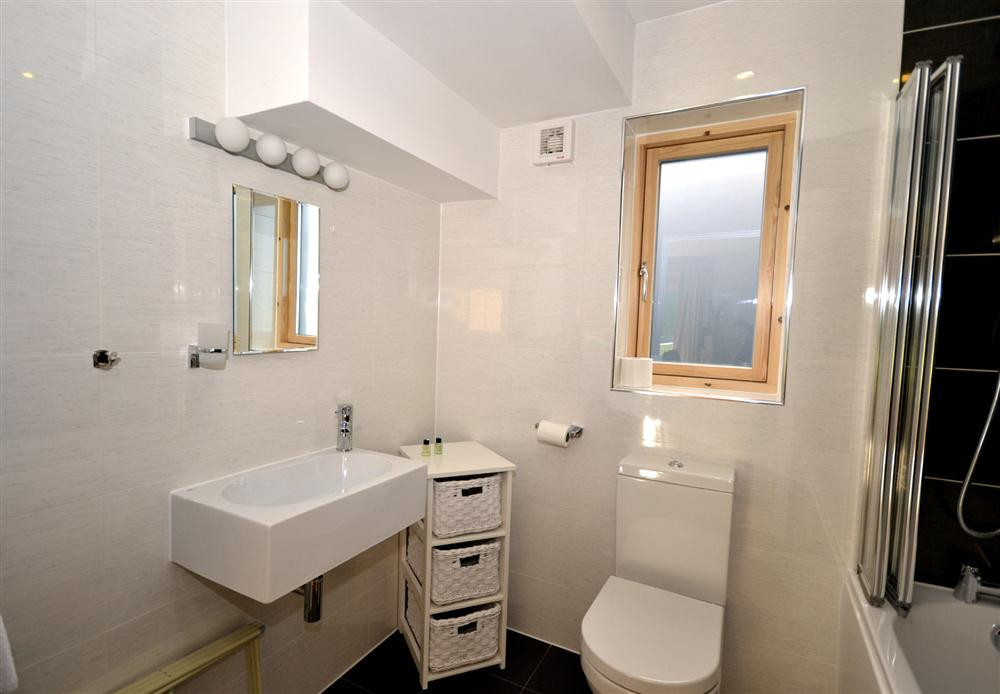 The ground floor bathroom