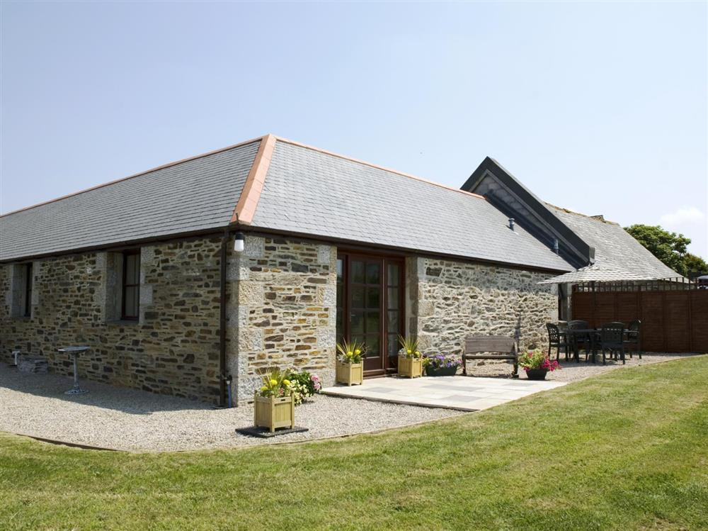 Rear view of property