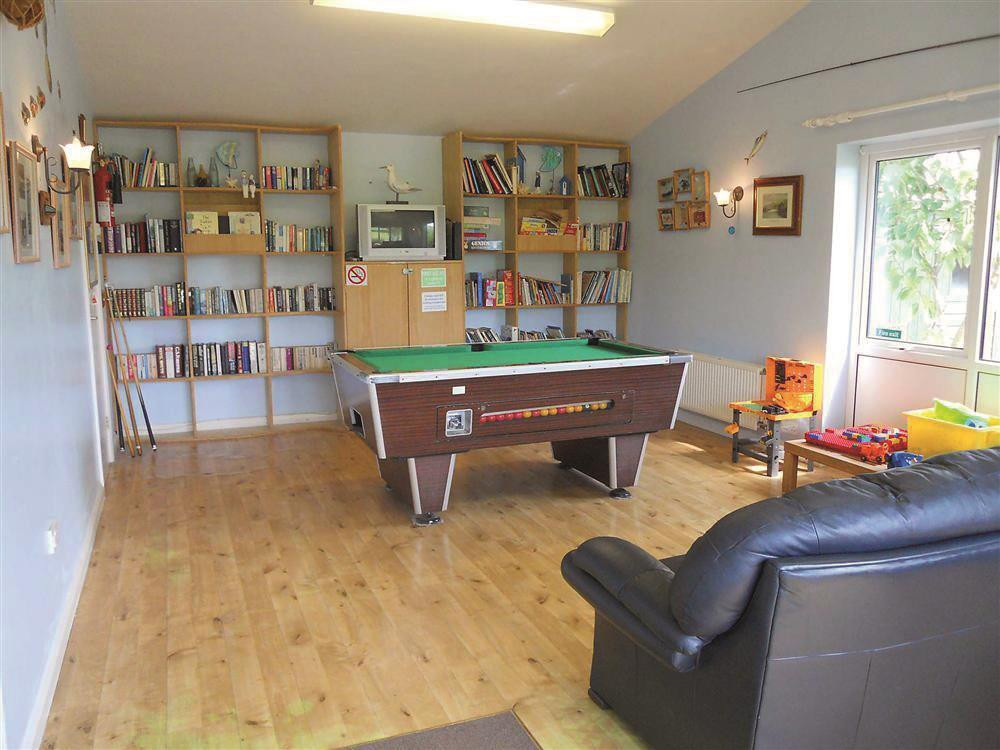 The shared games room