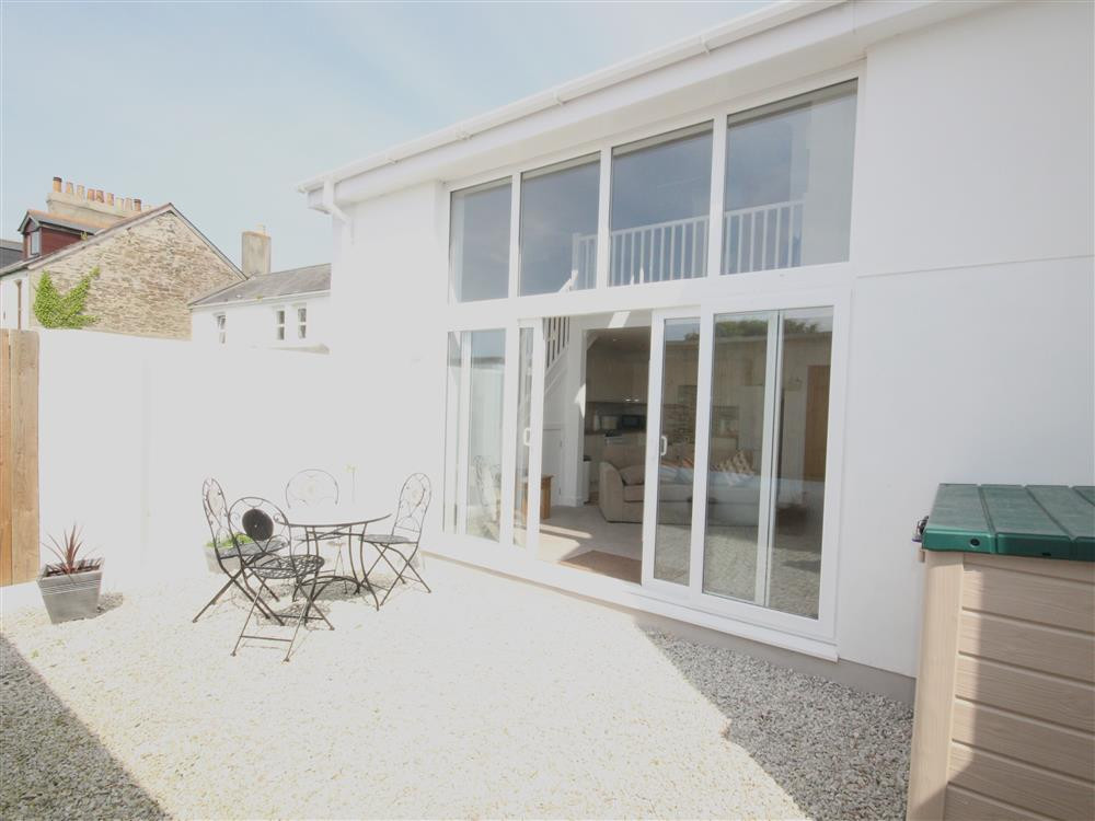 Sunny outdoor space