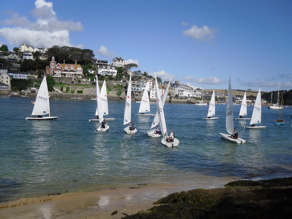 Salcombe is a town famous for sailing