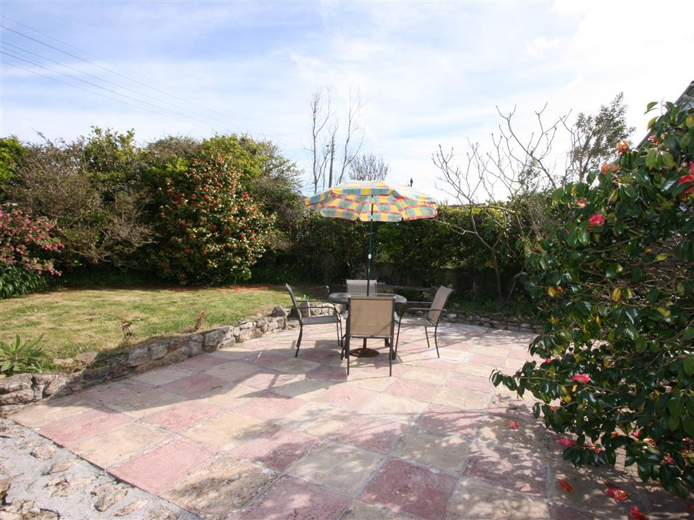 Rear patio 