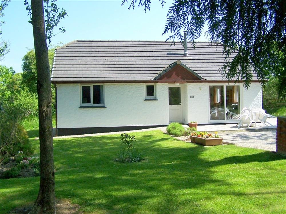 Exterior of cottage and garden