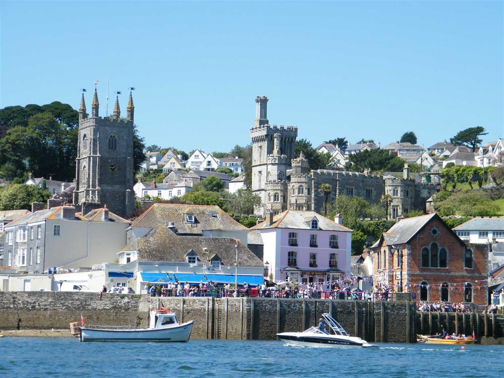 Fowey town quay