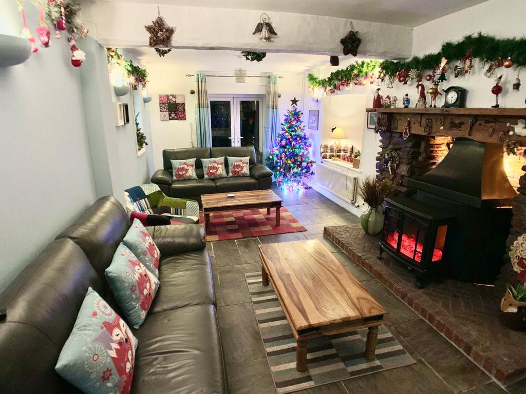 Foxenhole at Christmas. 