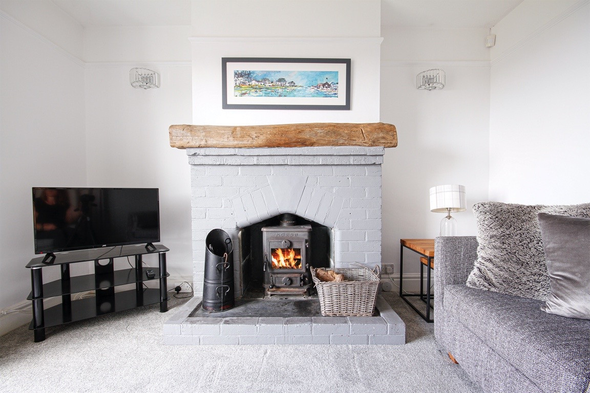 Wood burner for cosy nights in