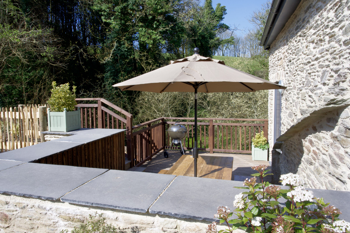 Stunning terrace area 