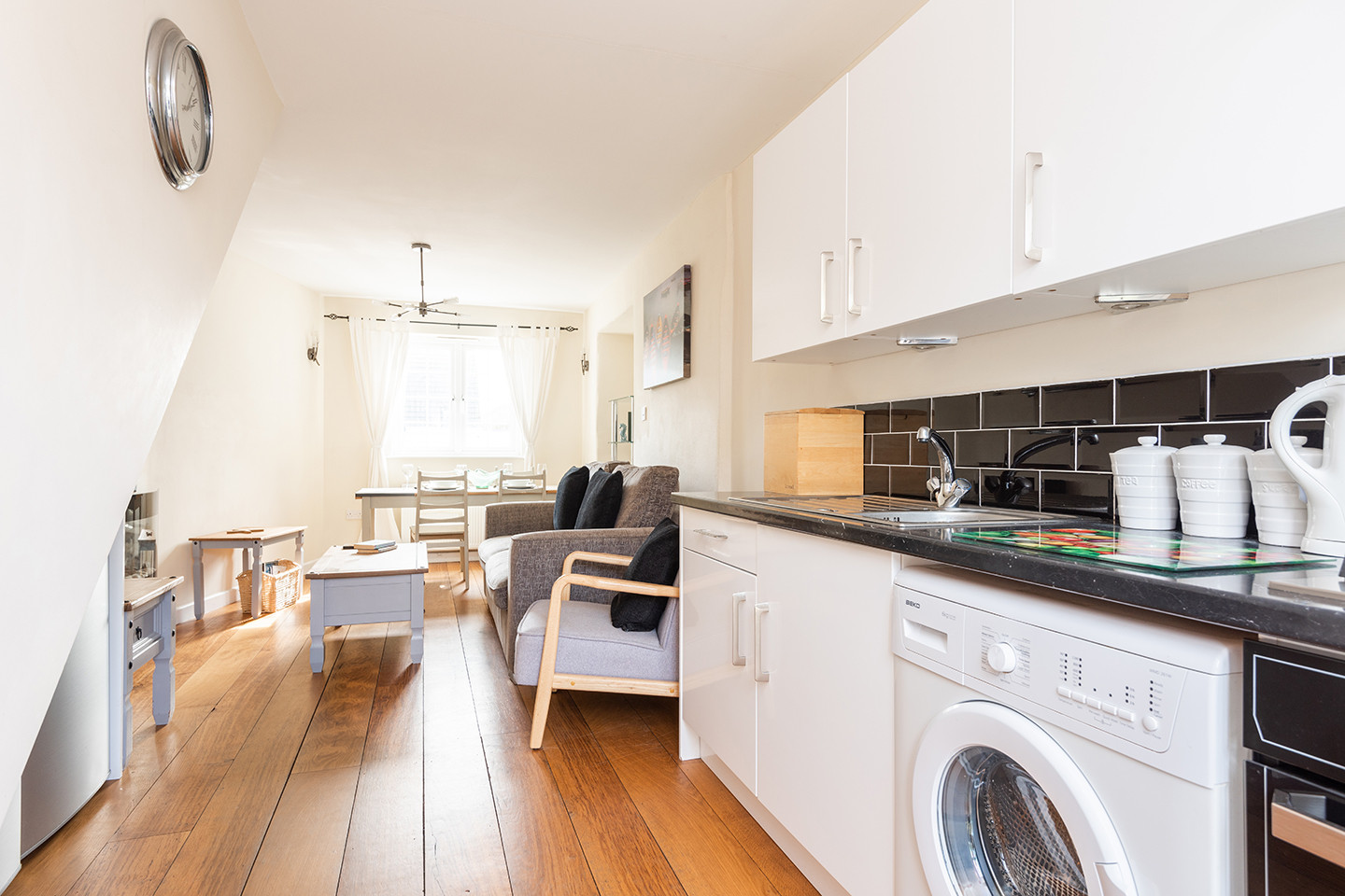 Well fitted kitchen