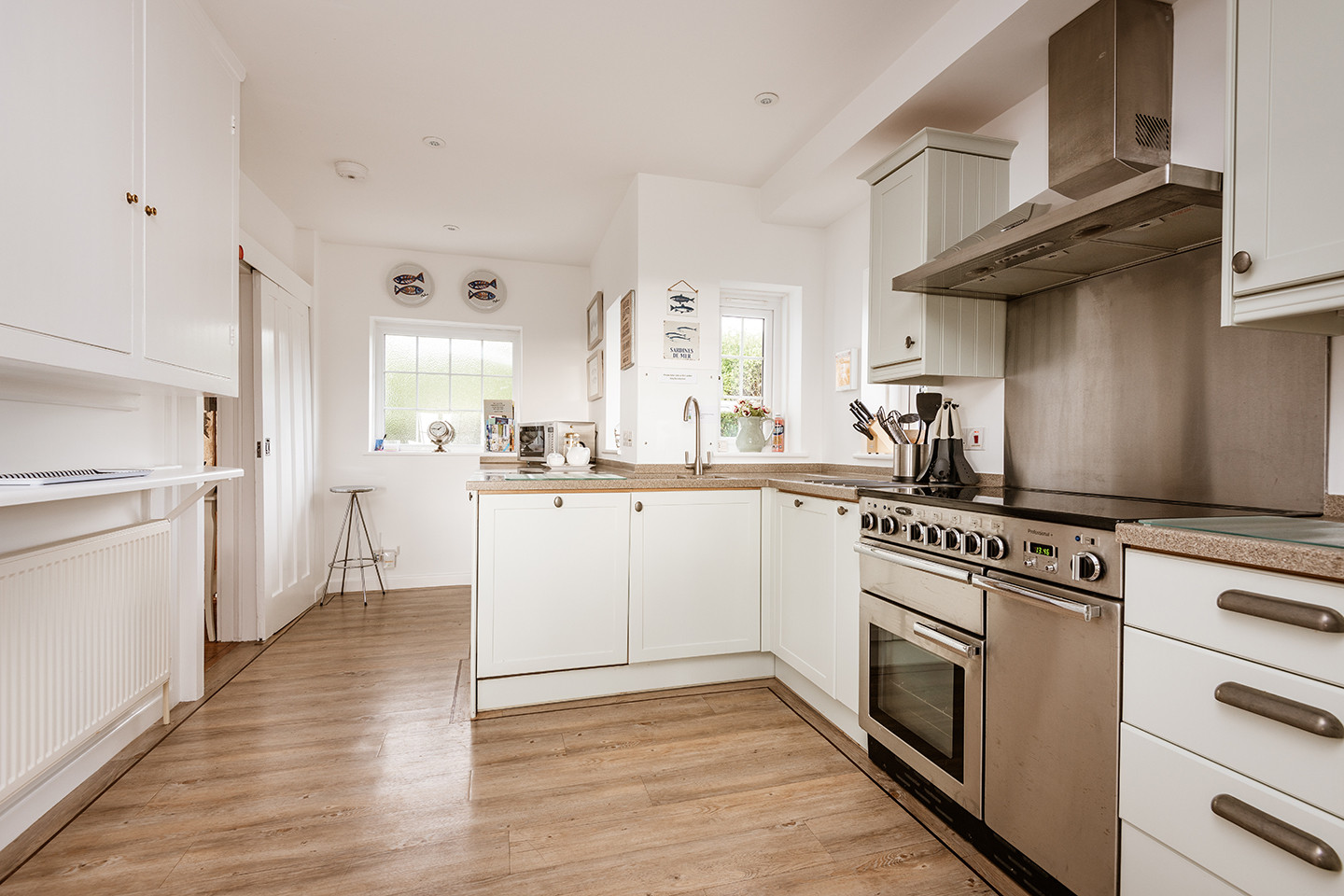 The very well equipped Kitchen.