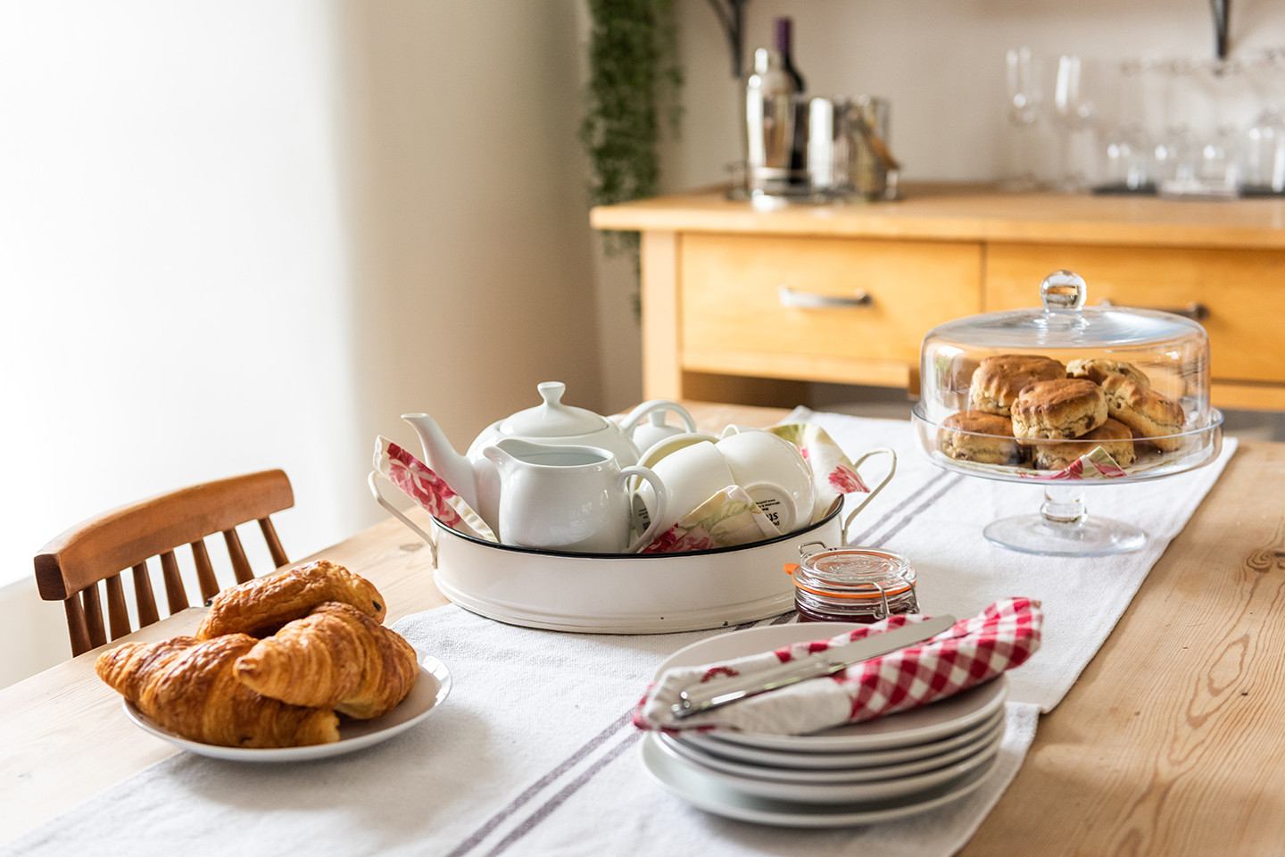 Enjoy a leisurely breakfast! 
