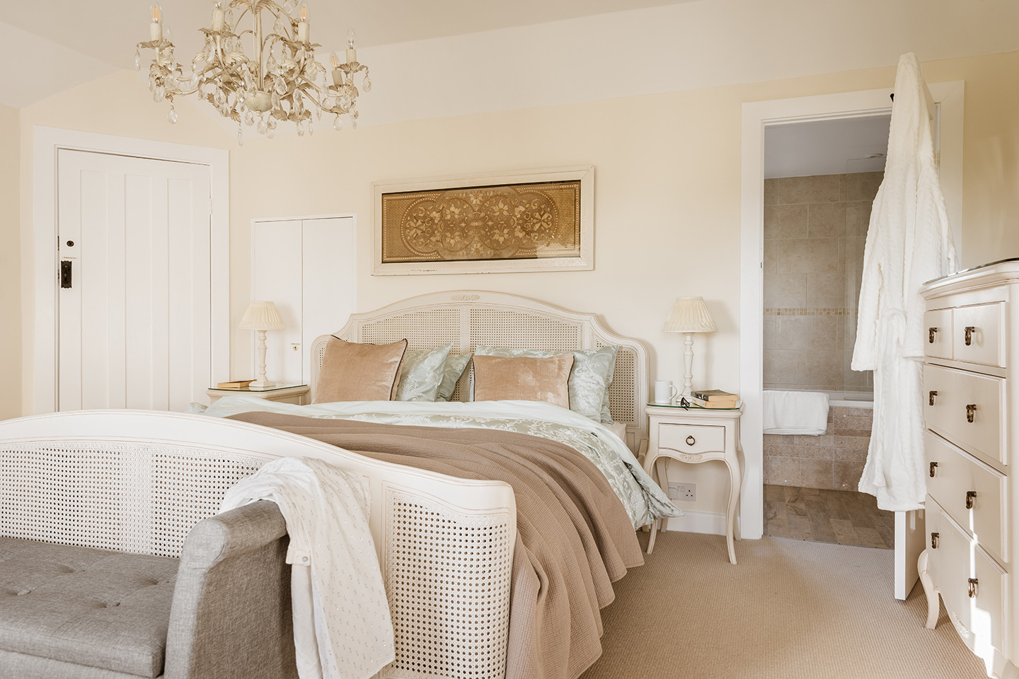 The beautiful Master Bedroom