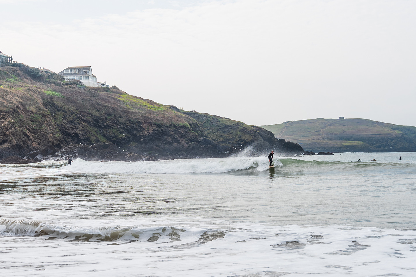 Great for surfing too, and manned by RNLI  Lifeguards in summer season.