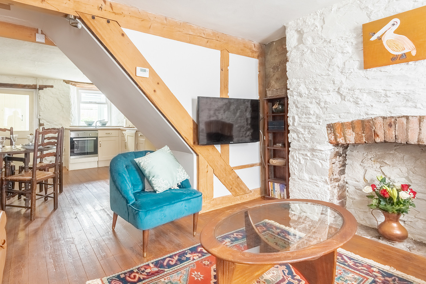 Characterful sitting area