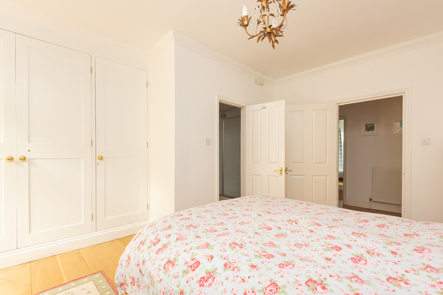 Bedroom 1 looking to the en suite