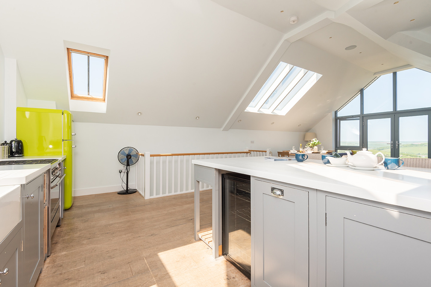 A closer look at the kitchen 